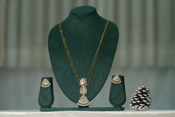 Polki Kundan Layer Chain Set